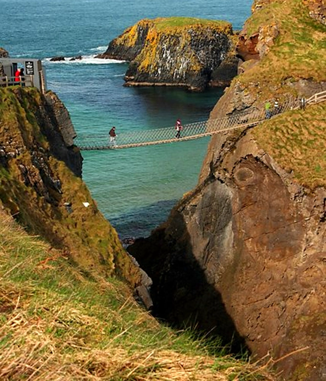 Carrick u Rede ropebridge