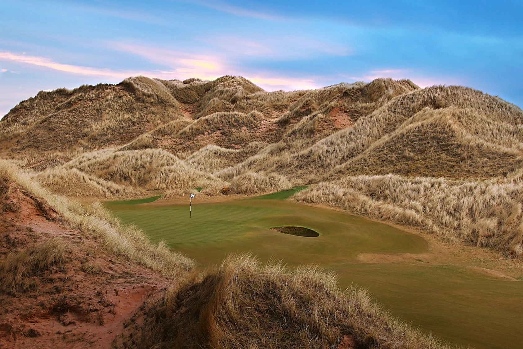 14th green at Trump Aberdeen