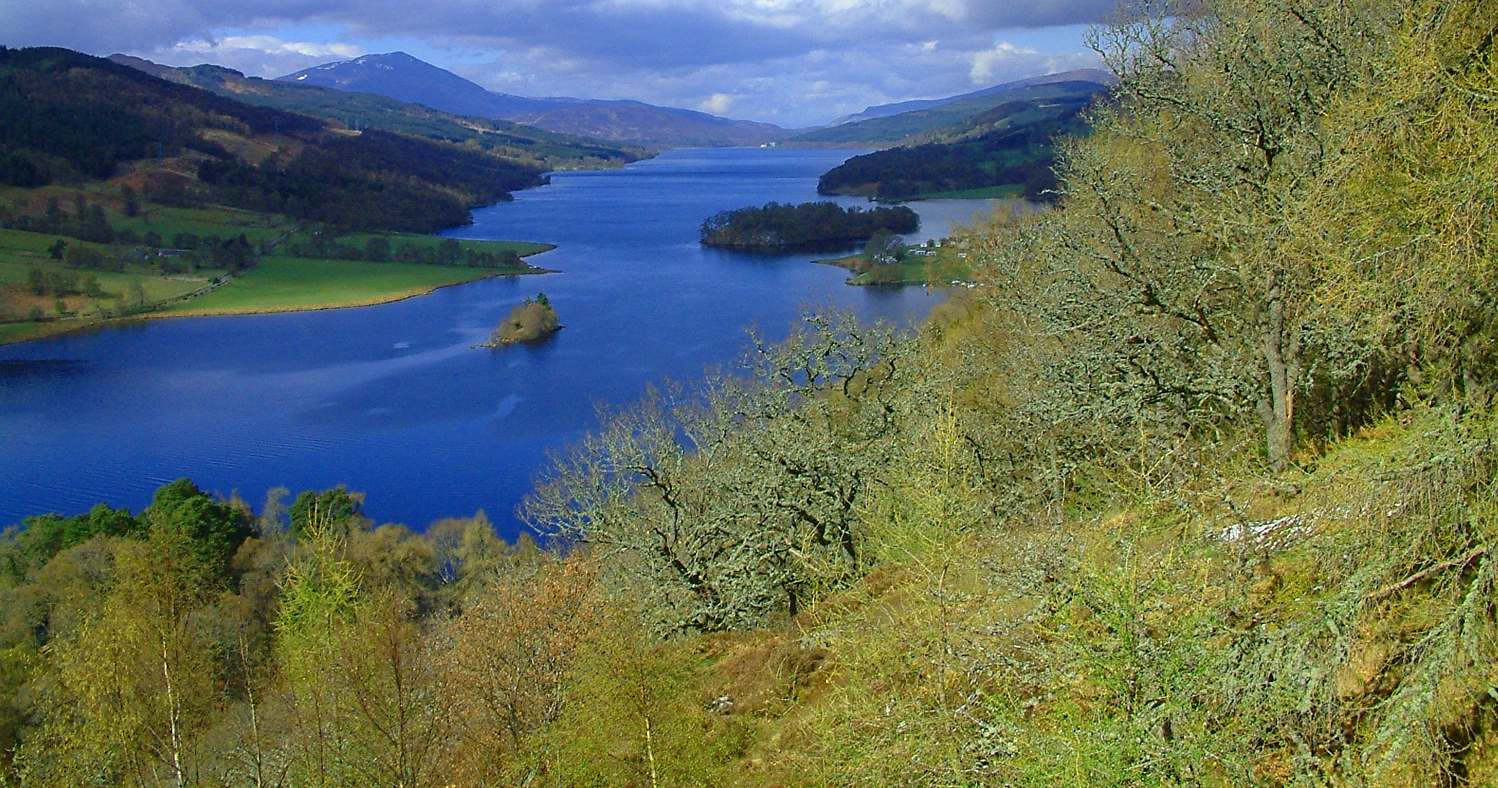 Queens View of Loch Tummel