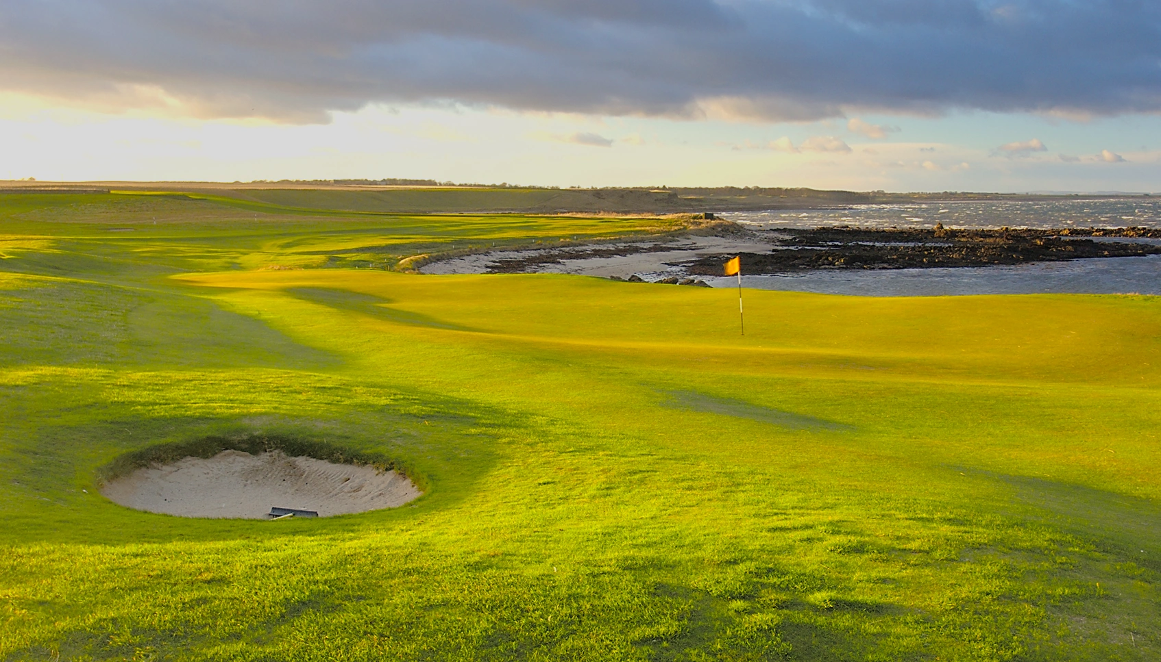 Crail Blacomie course 3rd green