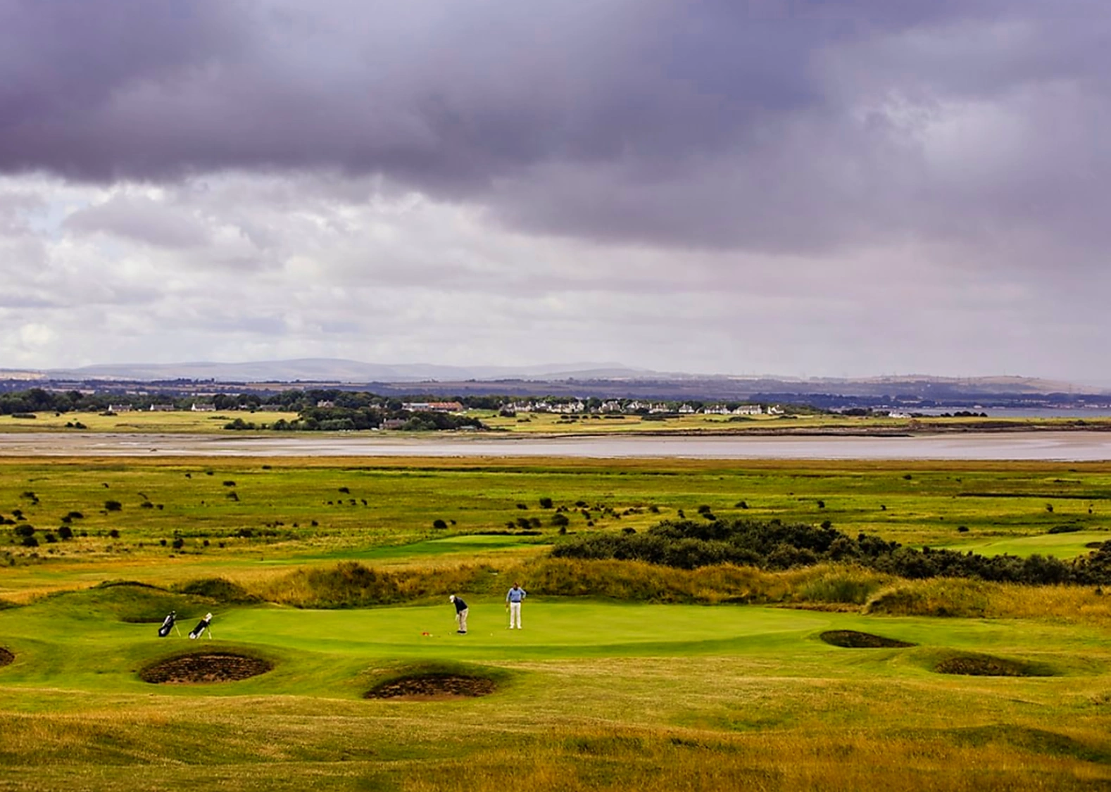 Gullane No2 course, 11th green