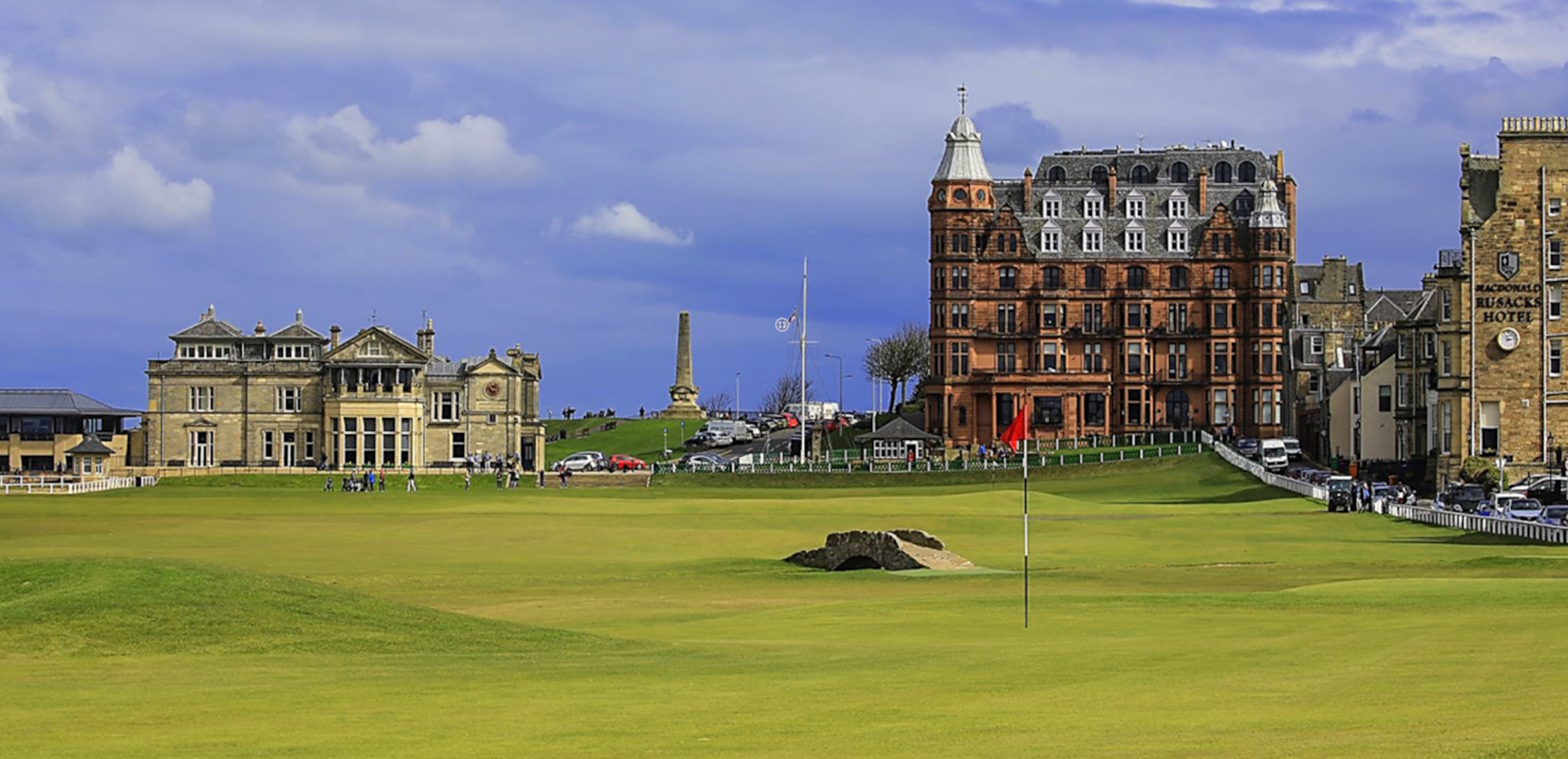 St Andrews Old Course 17th looking towards the 18th fairway