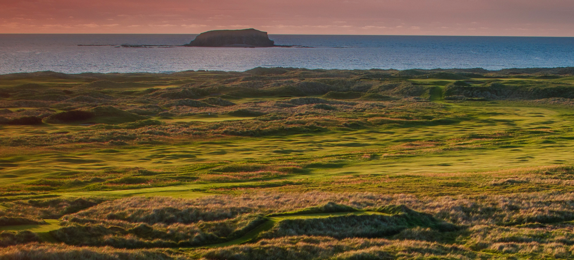 Panorama of Ballyliffin's Glashedy course