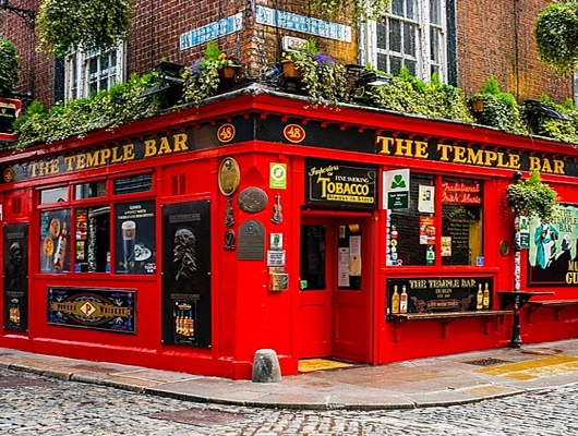 The Temple Bar pub in Dublin
