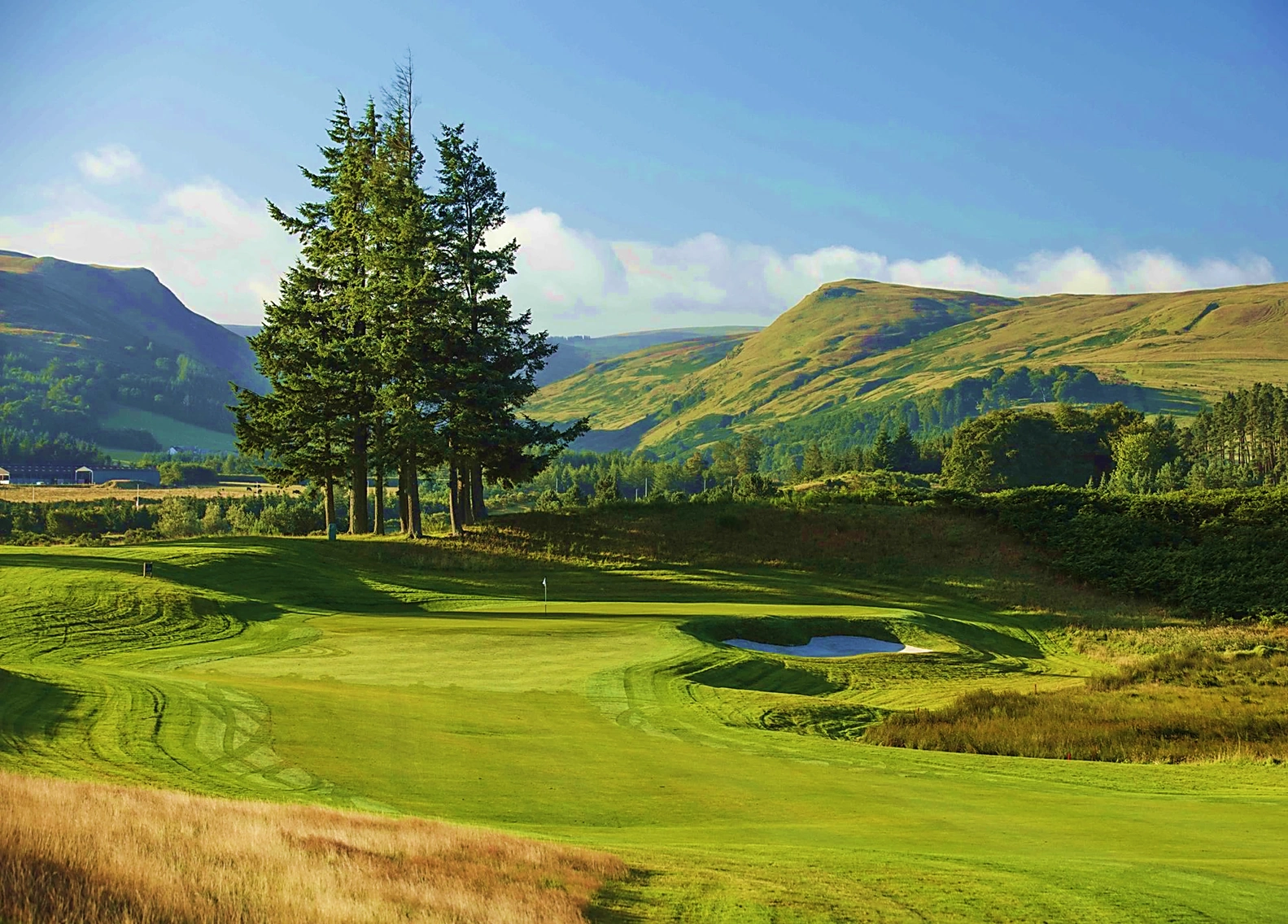Gleneagles 1st green Centenary Course
