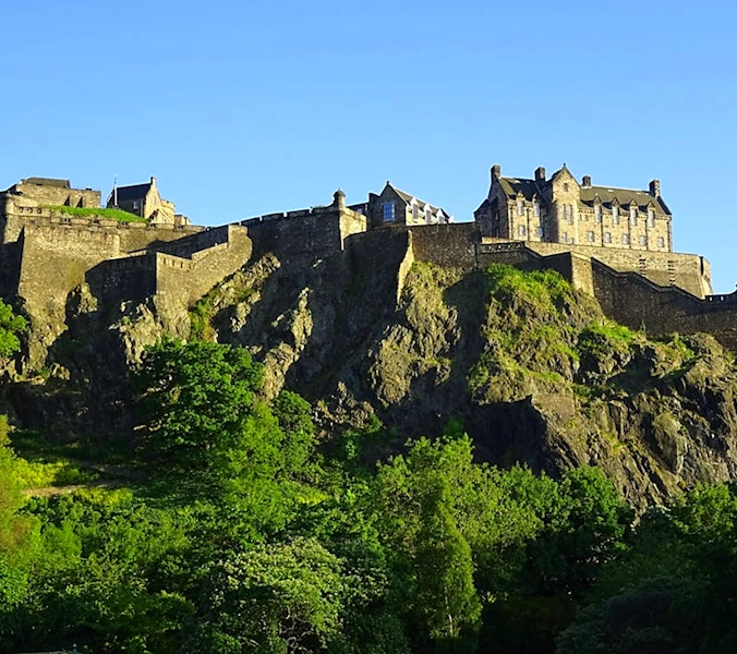 Edinburgh castle rock